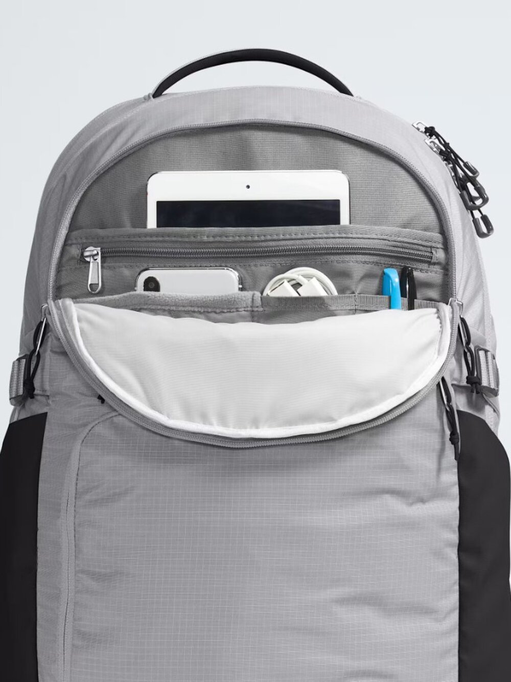 The North Face Router Backpack - Grey - Picture 2 of 5